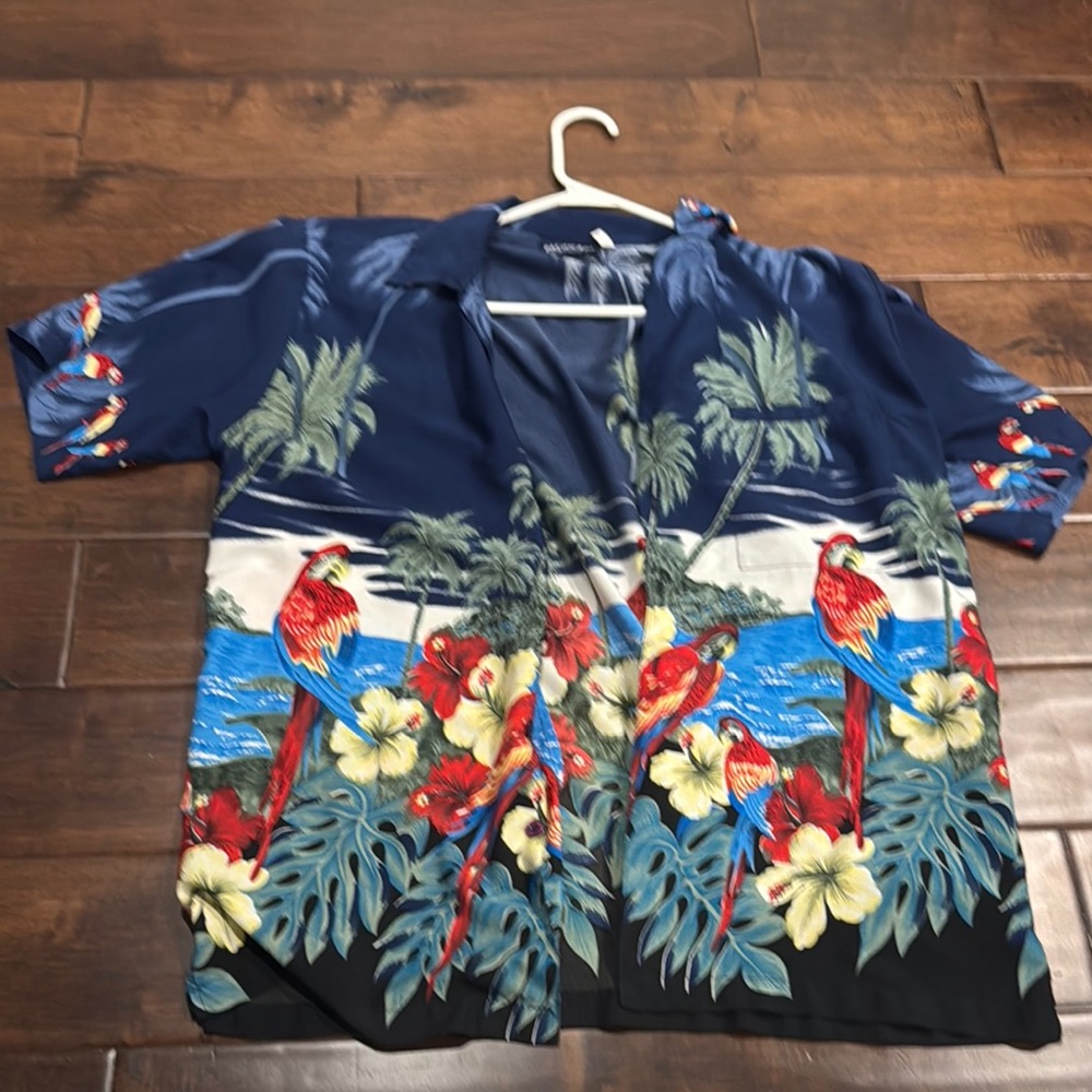 Tropical Parrot Hawaiian Shirt